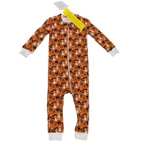 NWT Lila & Hayes 18-24M Parker Zipper Pajamas in Halloween